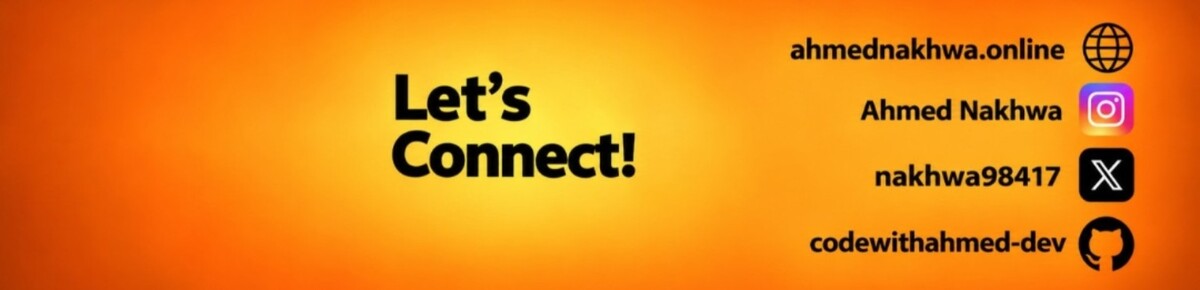 Ahmed Nakhwa LinkedIn banner